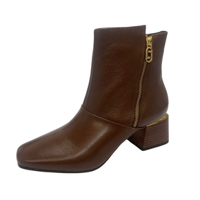 Bota Luz da Lua Avela Cano Curto Couro 