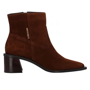 Bota Luz da Lua Feminina Cano Curto Trufa Couro