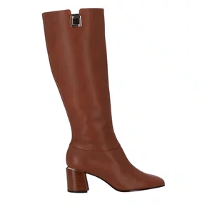 Bota Luz da Lua Feminina Cano Longo Ambar Couro