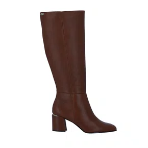 Bota Luz da Lua Feminina Cano Longo Trufa Couro