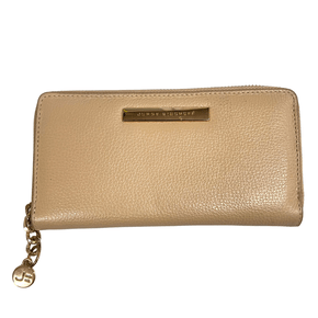 Carteira Jorge Bischoff Feminina Sand. Couro
