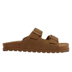 Chinelo Reserva Francisco Masculino Camel Nobuck