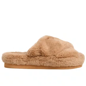 Chinelo Slide Jorge Bischoff Feminino Nude Pêlo