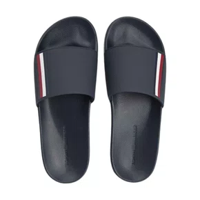 Chinelo Tommy Hilfiger Slide Masculino Desert Sky