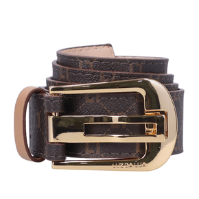 Cinto Luz da Lua Feminino Ornamental Monograma Couro