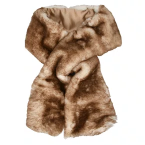 Estola Jorge Bischoff Feminina Nude Natural Pêlo
