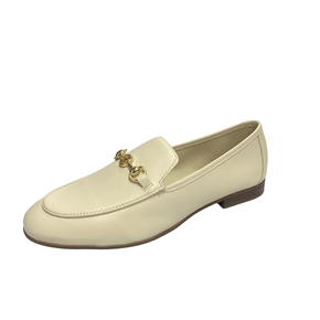 Loafer Jorge Bischoff Off White Couro 