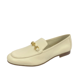 Loafer Jorge Bischoff Off White Couro 