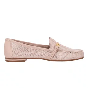 Mocassim Luz da Lua Feminino Luce Bege Couro