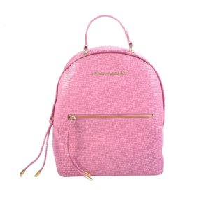Mochila Jorge Bischoff Rosa Couro 