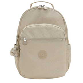 Mochila Kipling Sign Beig