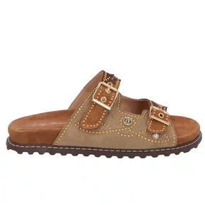 Papete Luiza Barcelos Feminina Aplicações Fendi Couro Camurça