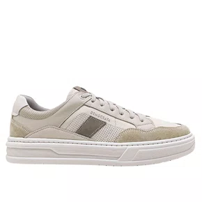 Sapatênis Democrata Masculino Denim Wide Camel Neve Couro