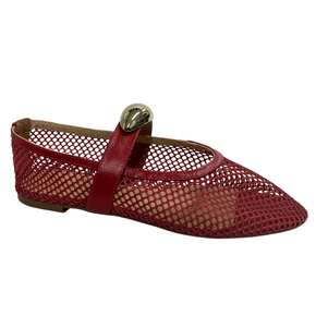 Sapatilha Berti Maria Feminina Telada Vermelho