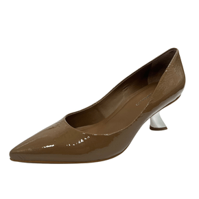 Scarpin Carrano Feminino Marrom Couro Veniz Salto Space