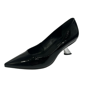 Scarpin Carrano Feminino Marrom Couro Veniz Salto Space