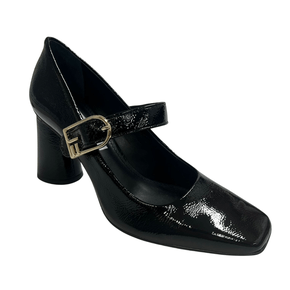 Scarpin Jorge Bischoff Feminino Branco Salto Alto Couro