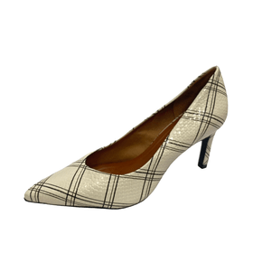 Scarpin Jorge Bischoff Xadrez Couro