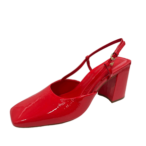 Slingback Carrano Marrom Mocha Couro Veniz 