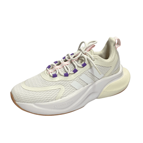 Tênis Adidas AlphaBounce + Branco Lilás Rosa
