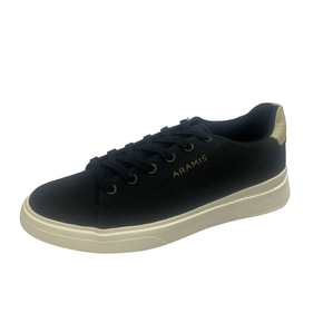 Tênis Aramis  Jorney Classic Preto Creme Lona 
