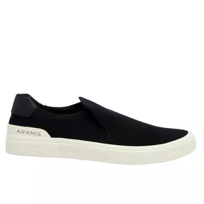 Tênis Aramis Masculino Daily Slip Canvas Preto Off White