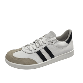 Tênis Berti Maria Branco Prata Couro 