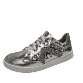 Tênis Berti Maria Branco Natural Preto Couro 