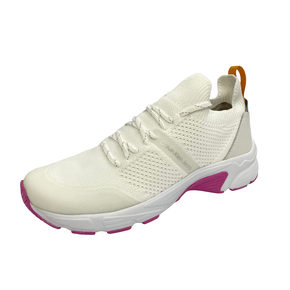 Tênis Calvin Klein Branco Rosa Knit