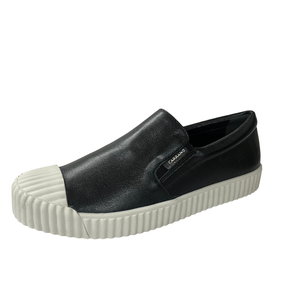 Tênis Carrano Slip On Preto Couro