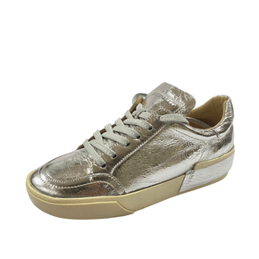 Tênis Cecconello Casual Prata Couro 