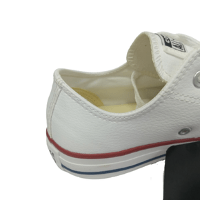 Tênis Converse All Star Branco Couro Plataforma - Berti Maria