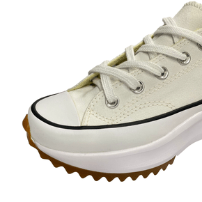 Tênis Converse All Star Branco Couro Plataforma - Berti Maria