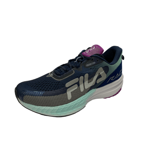 Tênis Fila Racer T2 S Marinho Verde Agua Rosa 