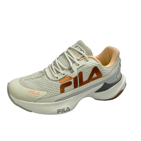 Tênis Fila Recovery Branco Salmão Cobre 