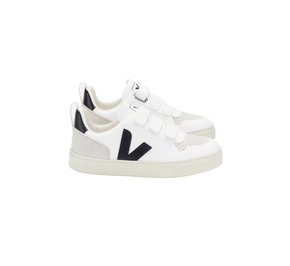 Tênis Infantil Veja V-10 White Black