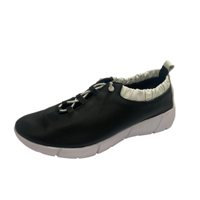 Tênis Ipadma Preto Branco Couro 