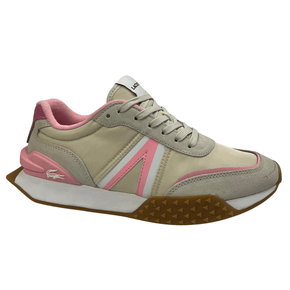 Tênis Lacoste Feminino L-Spin Deluxe Off White Lt Pink