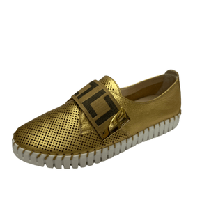 Tênis Luz da Lua Gold Couro 