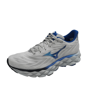 Tênis Mizuno Running Wave Sky 8 Cinza Azul 