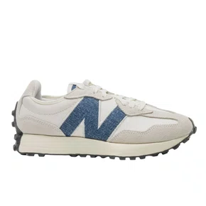 Tênis New Balance 327 Branco Off Azul Jeans