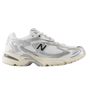 Tênis New Balance Feminino 725 Branco Cinza Metalizado
