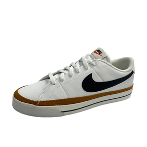 Tênis Nike Court Legacy Branco Preto Caramelo 