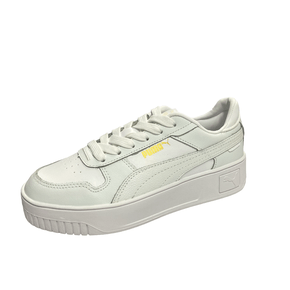 Tênis Puma Carina Street BDP White Gold Couro 