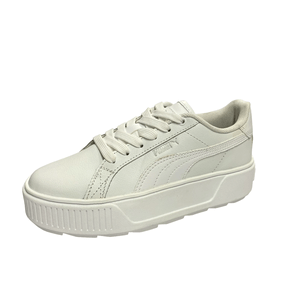 Tênis Puma Karmen L BDP White Silver Couro 
