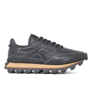 Tênis Reserva Masculino Yankee Court Preto Couro