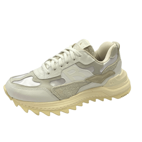 Tênis Reserva R-Brooklyn Cromo Branco Azul Couro 