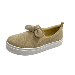 Tênis Santa Lolla Linho Slip On 