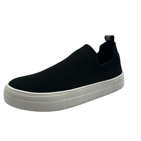 Tênis Santa Lolla Preto Slip On Knit