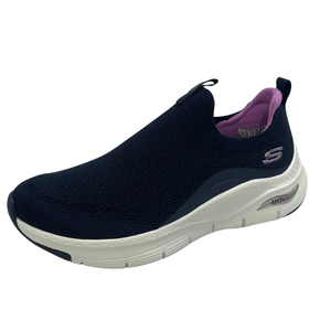 Tênis Skechers Arch Fit Feminino Marinho Roxo 